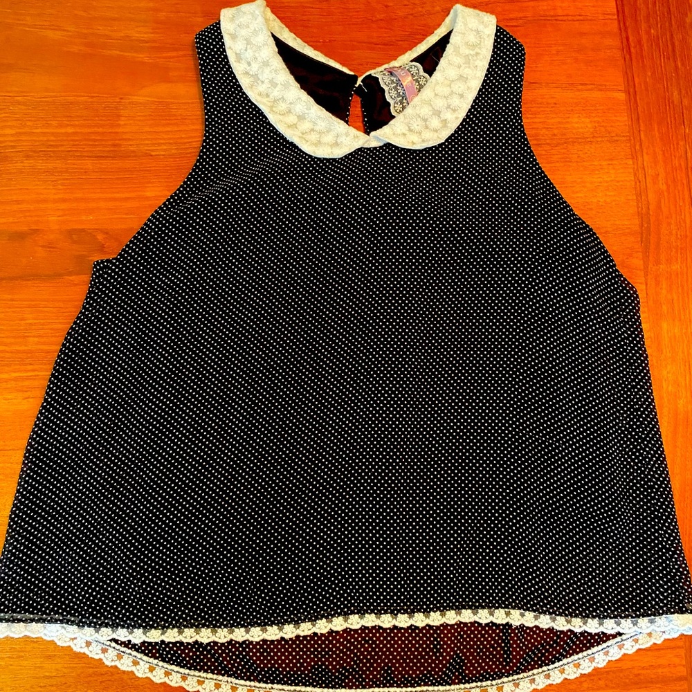 Vintage Cropped Blouse